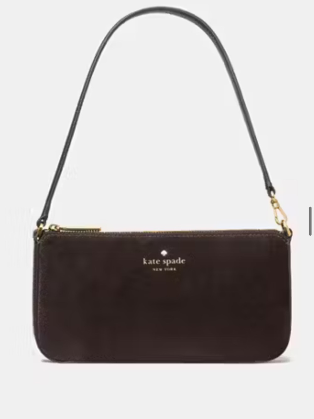 NWT Kate spade Brown suede Leather Crossbody Bag & matching Slim card case set.